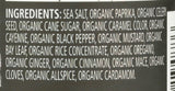 Frontier Co-op Organic Blackened Seafood Seasoning, 2.5 Ounce Bottle, Savory Blend for Fish, Seafood, Sauces, Chowders