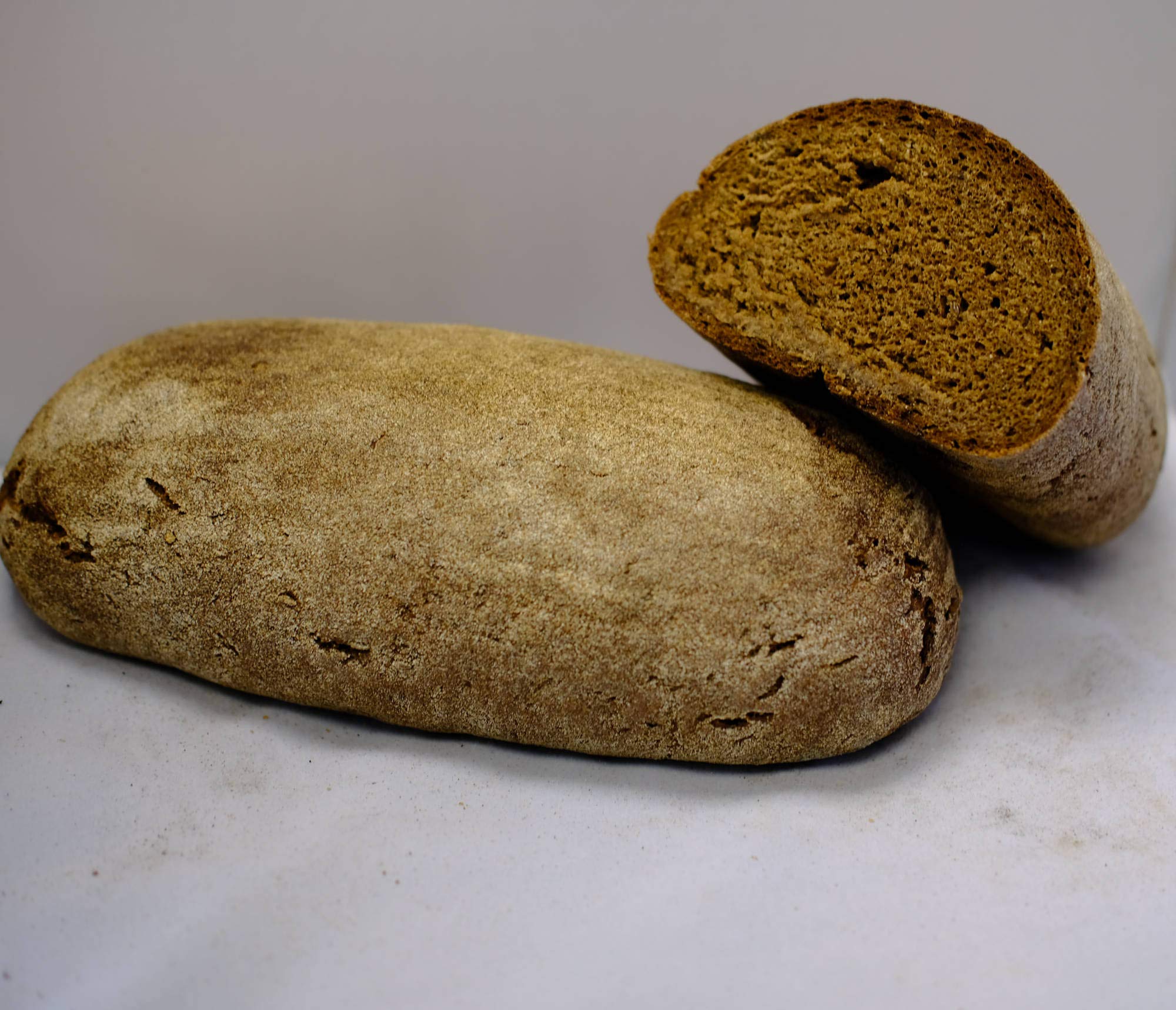 European Style 100% Rye Bread & Lithuanian Rye Bread (1 Loaf Each)
