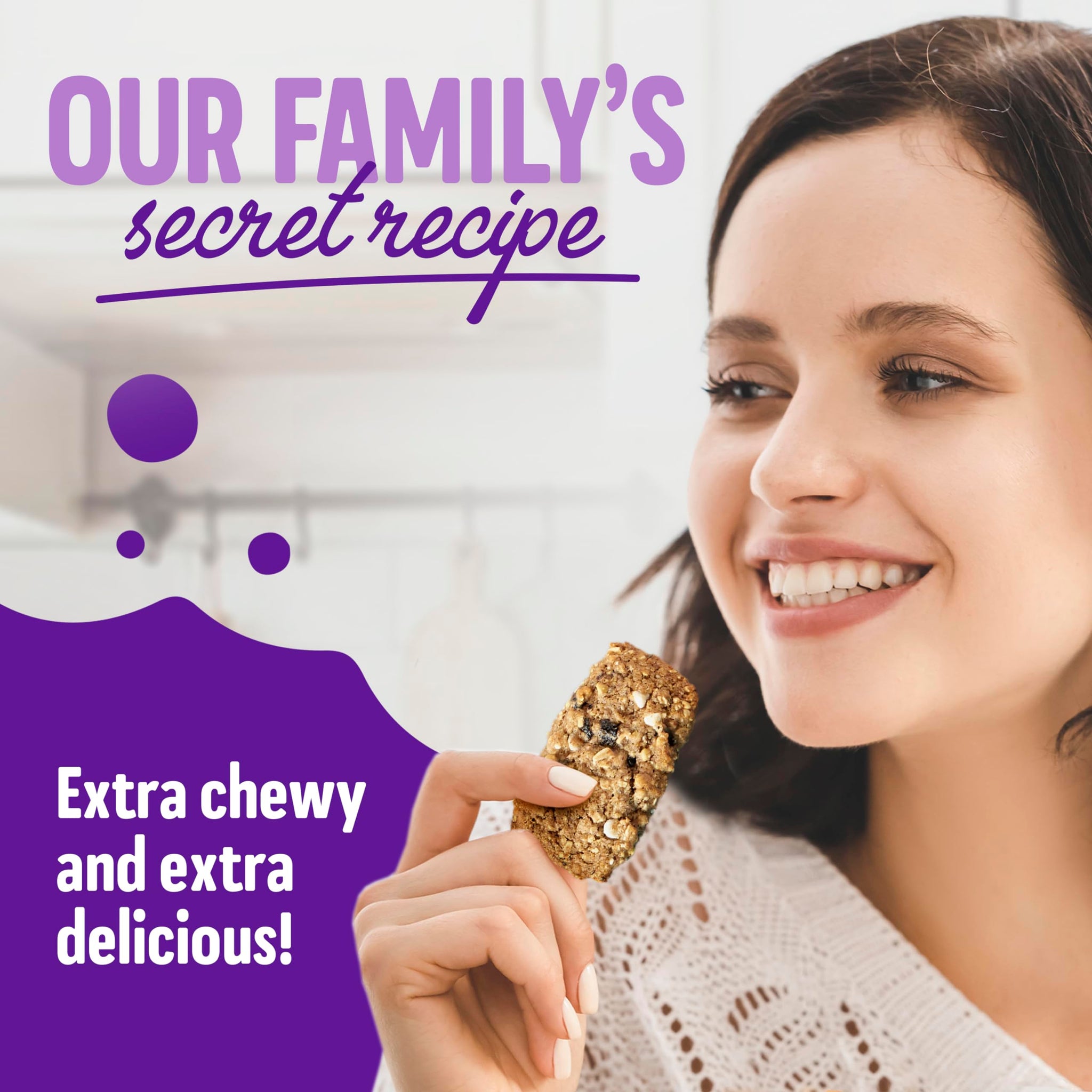 Cooper Street Granola Bakes in Delicious Blueberry Pomegranate Flavor | Healthy Chewy Granola Bars with Chia, Flax, Buckwheat and Oats | Individually
