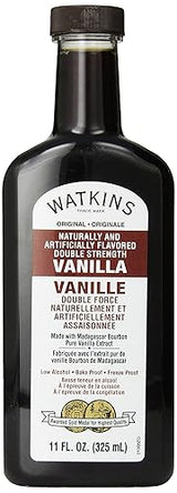 Watkins Original Double Strength Extract, Vanilla, 11 Ounce