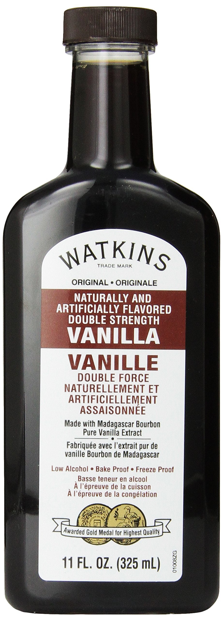 Watkins Original Double Strength Extract, Vanilla, 11 Ounce