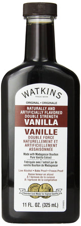 Watkins Original Double Strength Extract, Vanilla, 11 Ounce