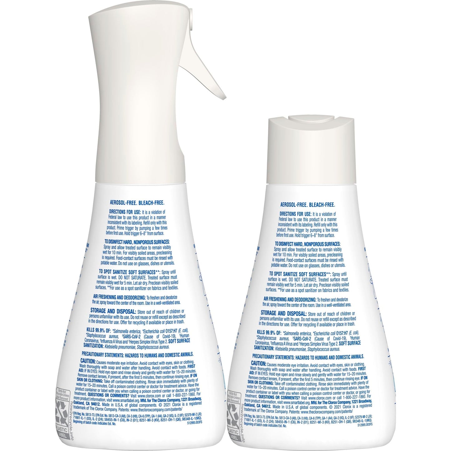 Clorox Disinfecting Mist Sanitizing And Disinfectant Spray, 16 Oz, Lemon And Orange Blossom