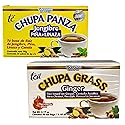 2 Pack Improved Formula Tea CHUPA GRASS & PANZA - Tea Based Ginger, Gotu Kola & Cinammon, Pineapple Jengibre (30 Tea Bags/0.10 oz Each)