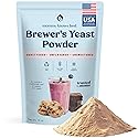 Mommy Knows Best Brewer's Yeast Powder for Lactation Support for Breastfeeding | Mild-Tasting, Debittered, Delicious in Lactation Cookies, Smoothies