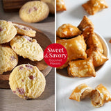 Broadway Basketeers Sympathy Gift Tower Box - Premium Snack Tower with Cookies, Sweets and Savory Treats - Thoughtful Individually Wrapped Kosher