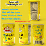 Zyde'ceaux Joe's Cajun Seasoning Bundle, Bayou Gala, Winnfield Cajun Dust 1.0 and 2.0, Premium Fish Fry Breading, 4 Pack