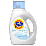 Tide Tide Free & Gentle Liquid Laundry Detergent, 32 Loads 46 fl oz, 46 Fl Oz
