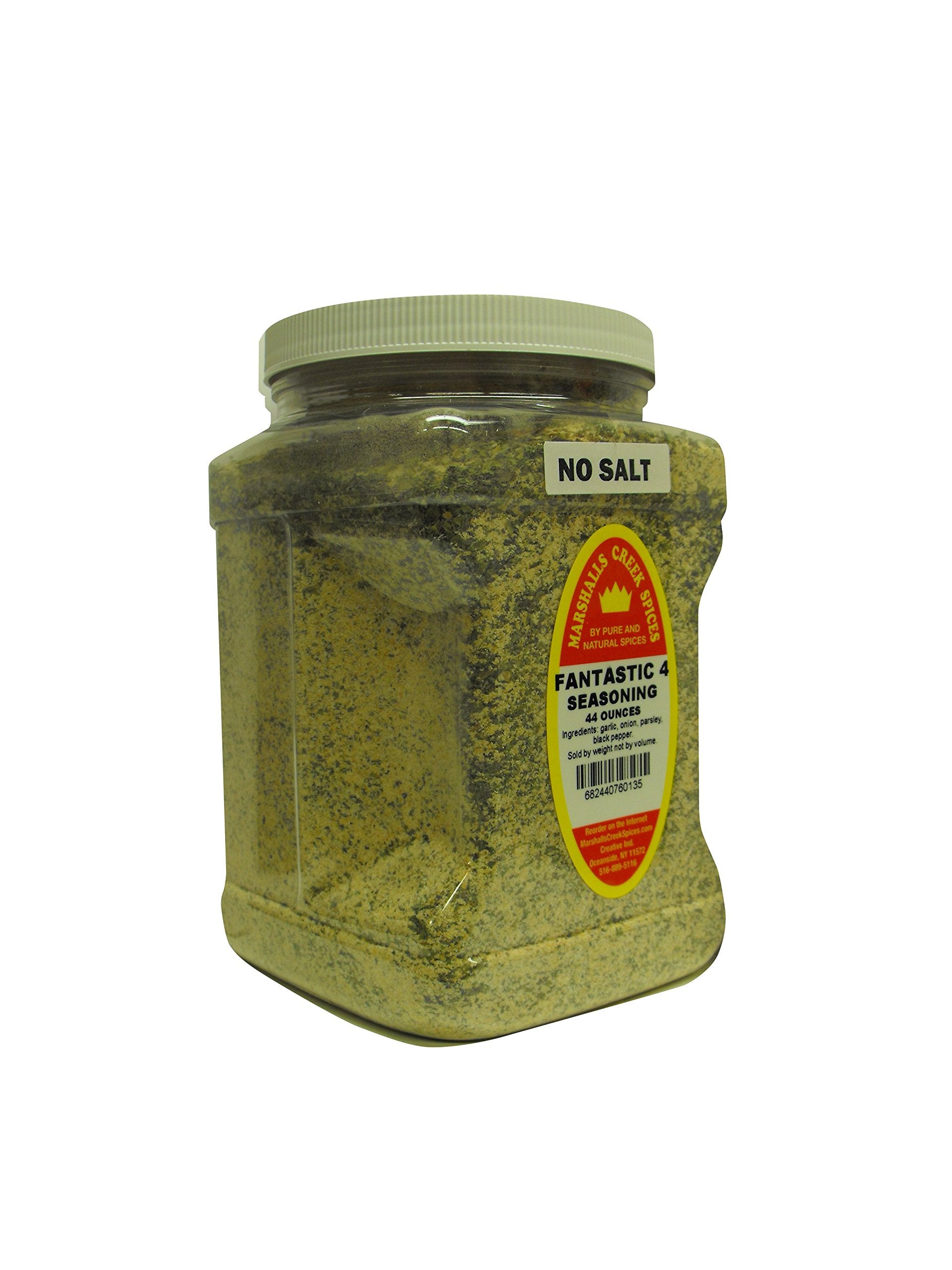 Family Size Marshalls Creek Spices Fantastic 4 No Salt Seasoning 40 Ounce …