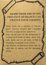 Herbs of Provence Refill Box, 2 Ounces.