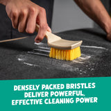 Chemical Guys Induro 7 Heavy Duty Nifty Carpet & Upholstery Detailing Brush 2 Pack - Deep Cleaning Brushes for Fabric, Carpet, and Upholstery
