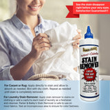 Parker & Bailey Liquid Stain Remover - Instant Stain Removal on Laundry Clothing Fabric Ink Grease Blood Grass Coffee Wine Food Carpet Upholstery Spot