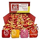 Strburst Original 2-in-1 Pack, Fun Size Chewy Candy - 1 Pound Approx 40 Pieces - Assorted Flavors Strawberry, Cherry, Orange & Lemon, Individually