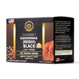 Eternal Spirit Beauty Asian 2 in 1 Black Coffee Singles, 30 Packets (0.07 oz) - Instant Black Coffee, Bold Roast Flavor, Travel-Friendly Single Serve