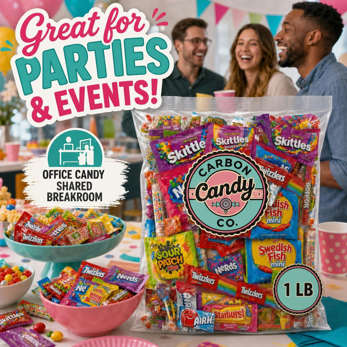 Pinata Candy Variety Pack - 1 Lb Assorted Mix, Pinata Stuffers for Kids