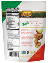 Tajin Seasoned Pistachio Kernels | No Shells | Tajin Clasico Chili Lime | Non-GMO Project Verified | Gluten Free | Vegan | Kosher | 5 Oz. Bag