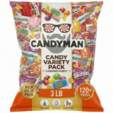 CANDYMAN Bulk Candy Individually Wrapped, 20 lb Variety Pack