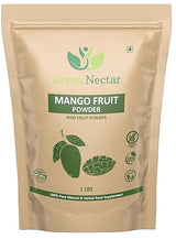Natural Mango Fruit Powder - 1 lb - Non-GMO, Vegan, Gluten Free, Kosher, Vegan, Paleo, Raw - Green Nectar (16 Oz - 1 Pack)