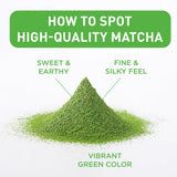 Aiya Authentic Japanese Premium First Harvest Ceremonial Grade Matcha Green Tea Powder - Vegan-Friendly, Zero Sugar, Gluten-Free - 100g Bag (3.53 oz.)