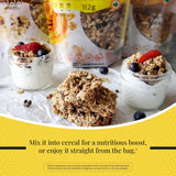 Nature's Mix - Honey Almond Granola - Almonds, Raisins, Dried Currants - Sweetened with Canadian Honey - No Sugar, Salt, or Preservatives - Small
