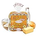 Martins Sandwich Potato Rolls - 3.5” Non GMO Hamburger Buns Perfect for Burgers & Chicken Patty - Golden, Soft & Sweet, Made of Nonfat Milk, High