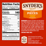 Snyder's of Hanover Cheddar Cheese Flavored Pretzel Pieces, 11.25 Oz