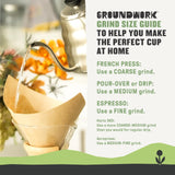 GROUNDWORK COFFEE CO USDA Organic Wild Bloom Whole Bean Coffee, 10 OZ