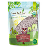 Food to Live Organic Pink Flamingo Rice, 1 Pound - Italian Aromatic Rice, Ideal for Salads, Bowls, Pilaf and Sides, Non-GMO, Vegan, Kosher, Bulk