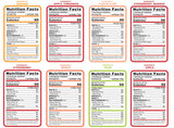 Nature's Turn Freeze-Dried Fruit Crisps - Mega Variety, 16 Bags (0.53oz Each) - Healthy, Gluten-Free, Crispy & Delicious Snack - Ideal for Cereal