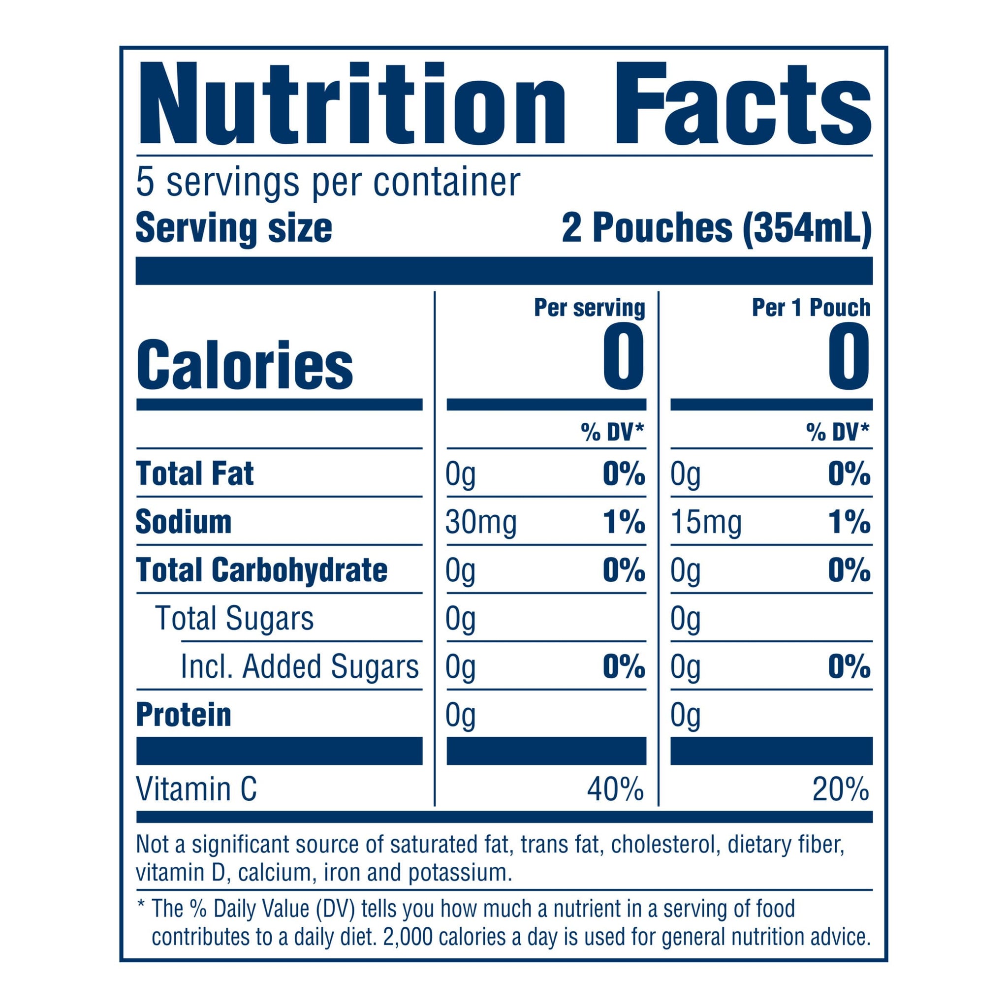 Kool-Aid Zero Sugar Jammers Artificially Flavored Drink, 10 Pouches, for School Lunches and On-the-Go Hydration, Tropical Punch Flavor, Zero Calories