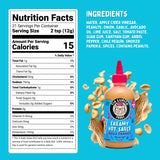 Tia Lupita Creamy Hot Sauce Chile Peanut | Gluten-Free, Non Dairy Made with Avocado Oil, No Added Sugar | 8 Ounce Squeeze Bottle (Pack of 2)