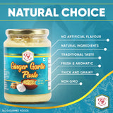 TAJ Ginger Garlic Paste 750g (1.65lbs) Cooking Paste | Gluten & Vegan Friendly