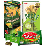 Matcha Lover Chocolate & Candy Assortment Snack Box - Premium Japanese Snacks, Chocolates & Sweets - Unique Gift for Women, Birthday Treats, Aesthetic