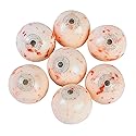 Fun Express Halloween Candy Eyeball Gumballs - 77 Individually Wrapped Bubble Gum Balls for Halloween Party Treats & Trick or Treat | Bulk Snacks