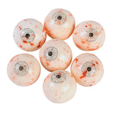 Fun Express Halloween Candy Eyeball Gumballs - 77 Individually Wrapped Bubble Gum Balls for Halloween Party Treats & Trick or Treat | Bulk Snacks
