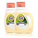 Tide purclean Liquid Laundry Detergent, Honey Lavender, Pack of 2, 46 fl oz each, 75% plant-based