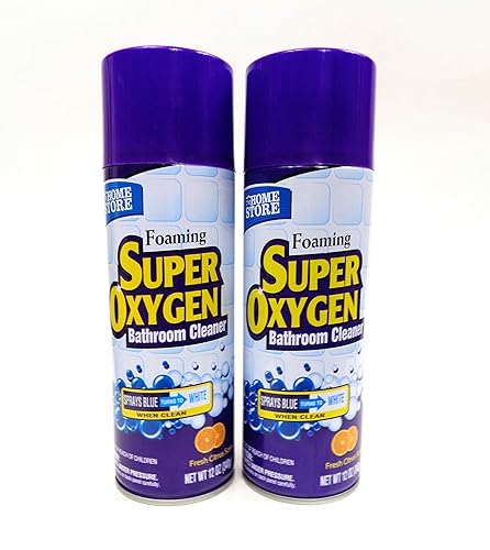 home store super oxygen foam bathroom cleaner