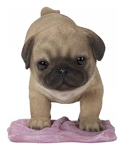 Hi-Line Gift Pug Mopping The Floor