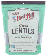 Bob's Red Mill Petite French Green Lentils, 24 Oz