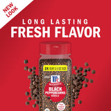 McCormick Whole Black Peppercorns, 7 oz