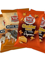 Better Made Special Cheddar Cheese & Movie Theater Butter Popcorn Variety Pack (4) x 8oz (Pack of 4)