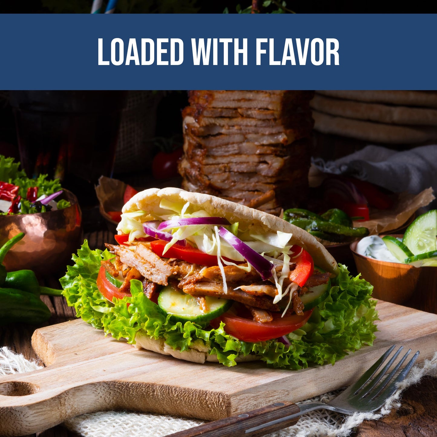 Organic Greek Seasoning Blend - It's Greek To Me by Flavor Seed, Mediterranean Herbs & Spices for Gyro, Tzatziki & Kebab, Carnivore & Keto Friendly, 4