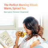NEPAL TEA Organic Chai Tea Bags from the Himalayas, Chai Spice Blend - 15 Pyramid Tea Bags, Single Origin Chai Spice Tea - Black Tea Bags, Loose Leaf