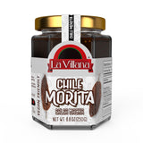 LA VILLANA Morita Pepper Hot Sauce | Authentic Mexican Macha Blend, Natural Ingredients, Safe for Peanut Allergies, 100% Vegetable Oil for Cleaner