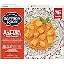 Saffron Road Frozen Butter Chicken - High Protein, Seed Oil Free, Chickens Raised with No Antibiotics, No Artificial Ingredients, Gluten-Free - 10
