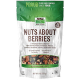 NOW Foods, Nuts About Berries™, Delicious Blend of Raw Almonds, Raisins, Cranberries, Walnuts, Cashews, Blueberries, Cherries and Pumpkin Seeds