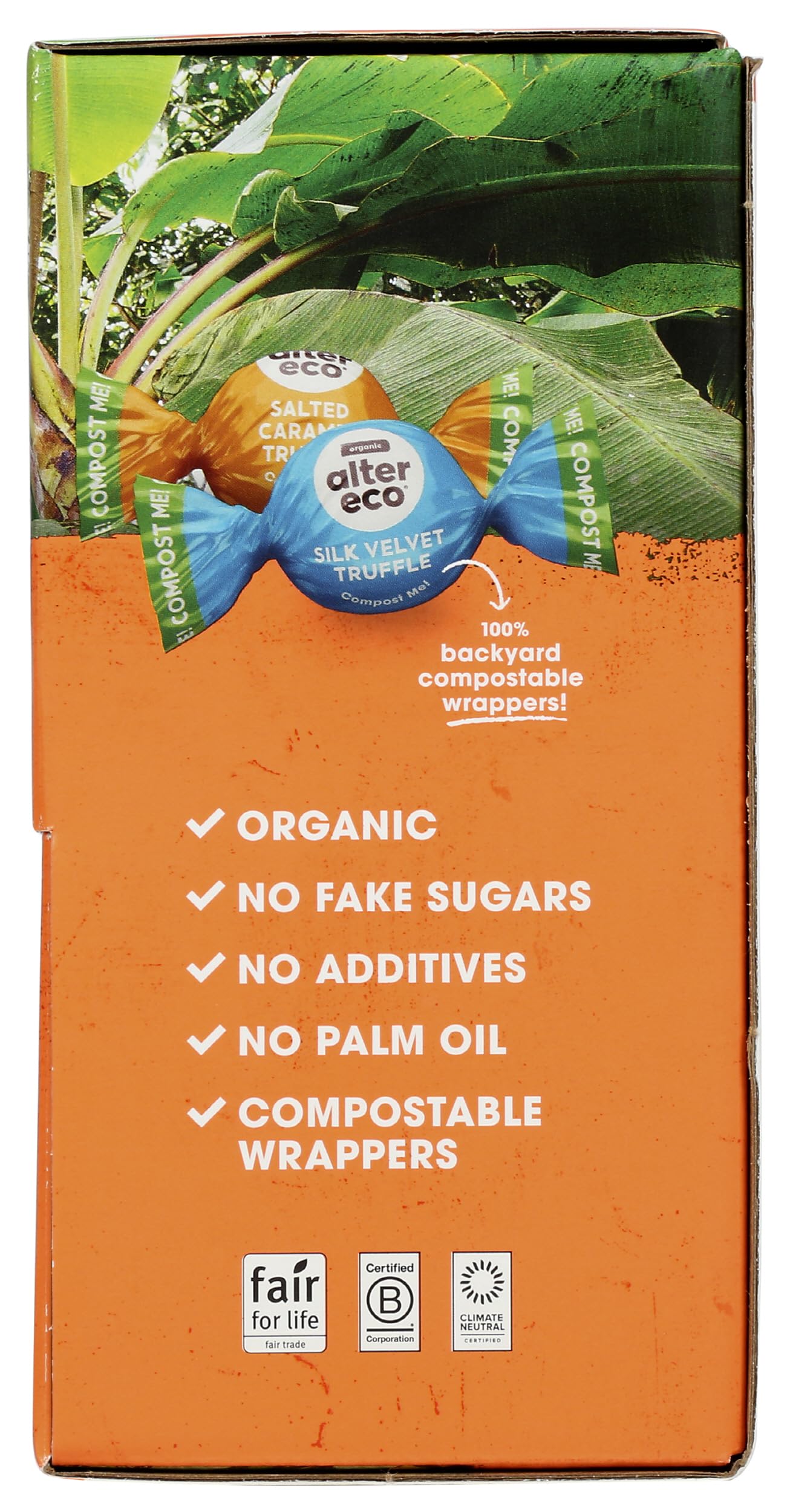 Alter Eco | Dark Chocolate Truffles | Pure Dark Cocoa, Fair Trade, Organic, Non-GMO, Gluten Free | 60 Truffles (Medley)