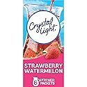 Crystal Light Sugar-Free Strawberry Watermelon Low Calories Powdered Drink Mix 6 Count Pitcher Packets