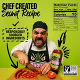GUSSA Sauce 16 oz - Sriracha Style Sweet & Spicy Sauce - Perfect for Burgers, Wraps, Chicken Wings, Tacos, Salads, Noodles & More. Vegan, Non-GMO, No