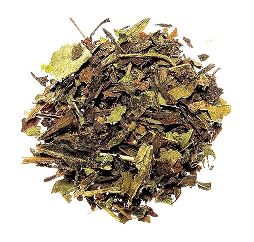 Nelson's Tea - Lemon Mint - Herbal Loose Leaf Tea - Caffeine Free - Peppermint leaves, lemongrass, spearmint leaf, lemon verbena, and lemon balm - 1.1